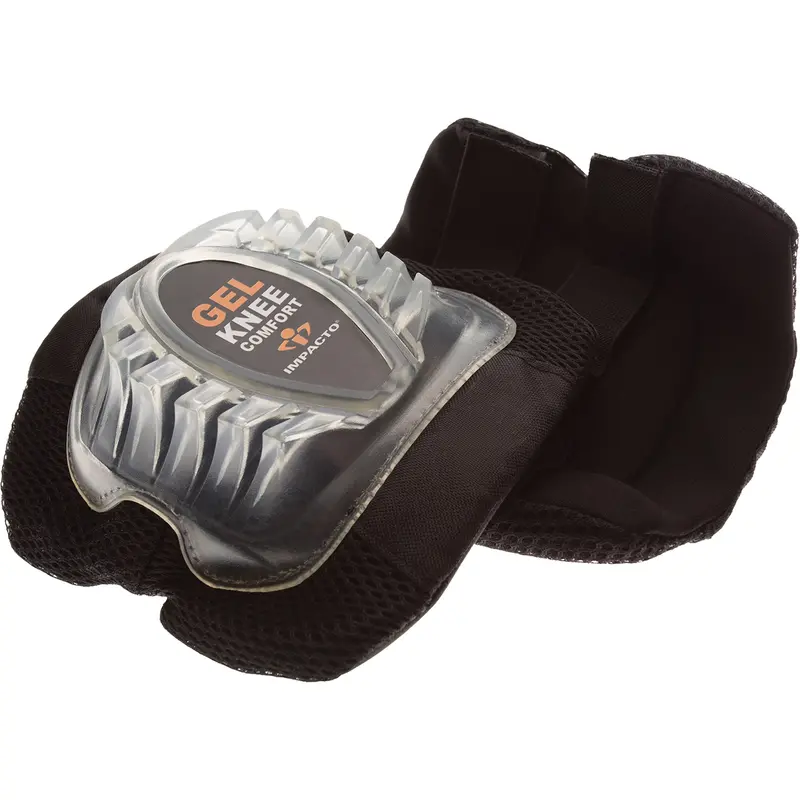 All-Terrain Knee Pads, Hook And Loop Style, Plastic Caps, Gel Pads 1