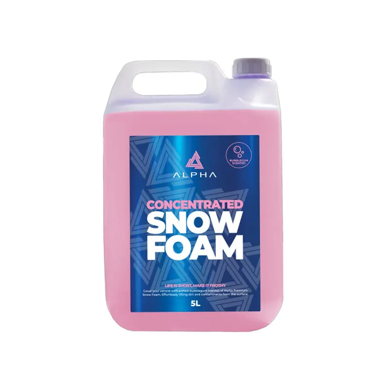 Alpha Detailing Bubblegum Snow Foam Shampoo 5 Litre 1