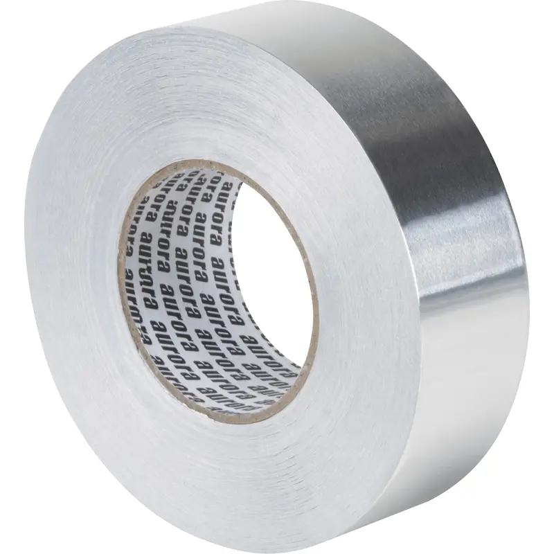 Aluminum Foil Tape, 4.8 Mils Thick, 48 Mm (1-7/8") X 55 M (180') 1