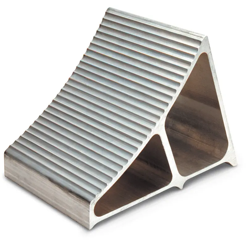 Aluminum Wheel Chocks, 7" W X 11-1/2" D X 8" H 1