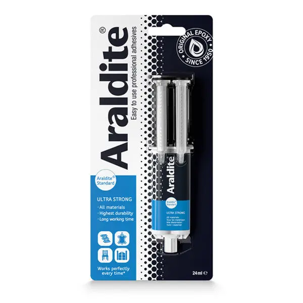 Araldite Ultra Strong Adhesive Syringe 24Ml 1