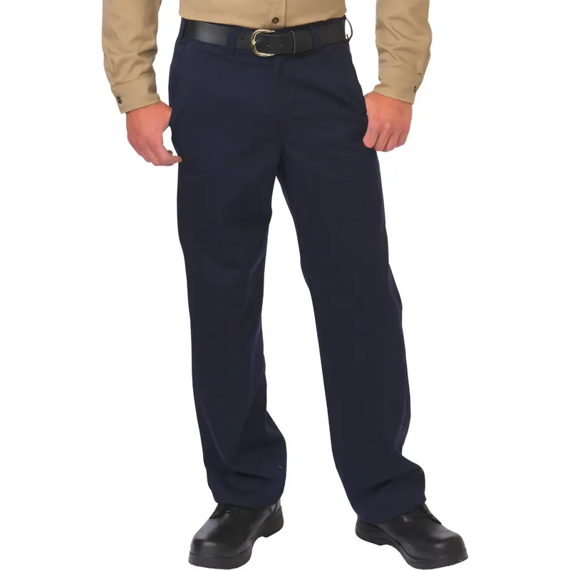 Arc Flash Work Pant, 32, X 32, Navy Blue, 12.4 Cal/Cm2 1