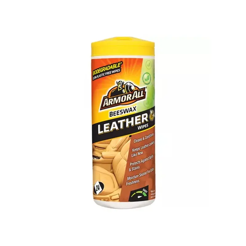 Armor All Beeswax Leather Wipes 1