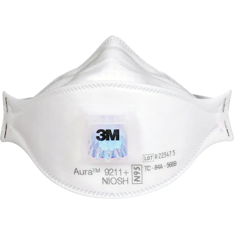 Aura™ 9211+ Particulate Respirator, N95, Niosh Certified 1