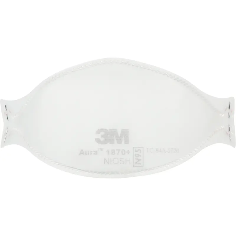 Aura™ Health Care Particulate Respirator And Surgical Mask 1870+, N95, Niosh Certified 1
