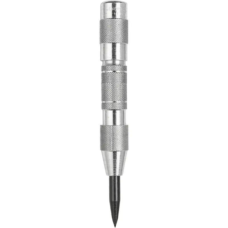 Automatic Center Punch, 13/125" Dia., 5/8" Stock Size, 5" L 1
