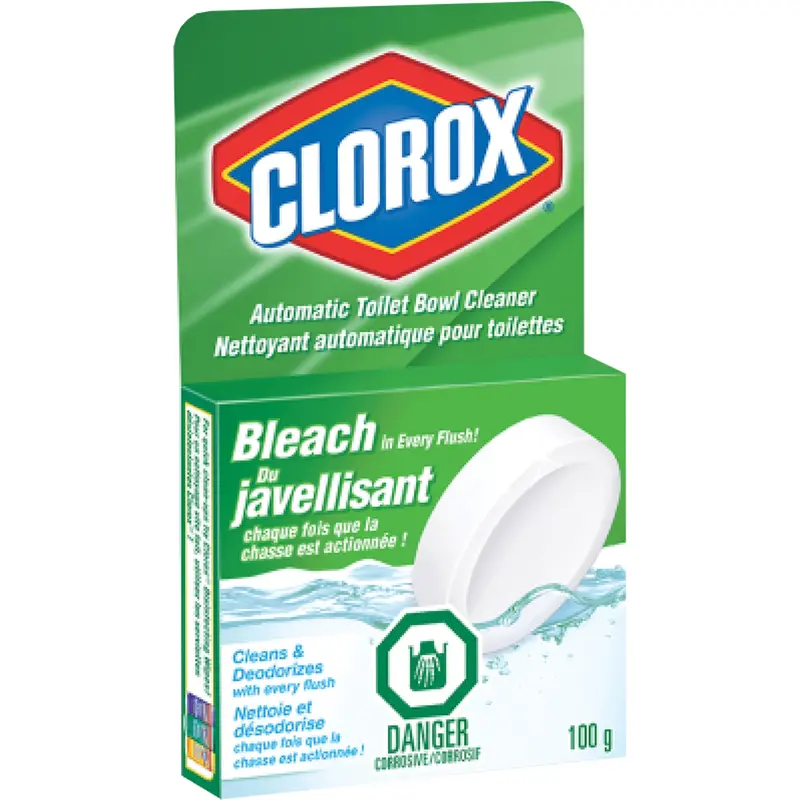 Automatic Toilet Bowl Cleaner With Bleach, 100 G, Tablet 1