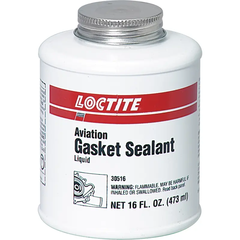 Aviation Gasket Sealant, Brush Can, Brown 1