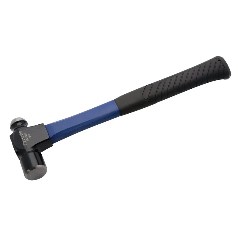 Ball Pein Hammer, 16 Oz. Head Weight, Polished Face, Fibreglass Handle 1