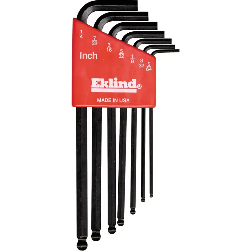 Balldrive L-Style Hex Key Set, 7 Pcs. 1