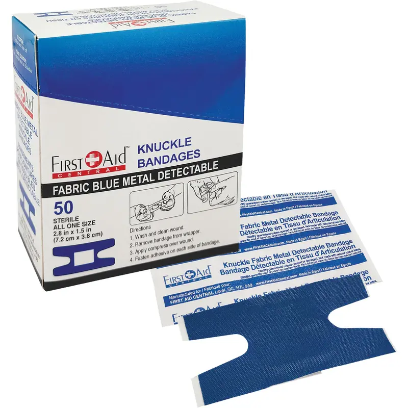 Bandages, Knuckle, Fabric Metal Detectable, Non-Sterile 1