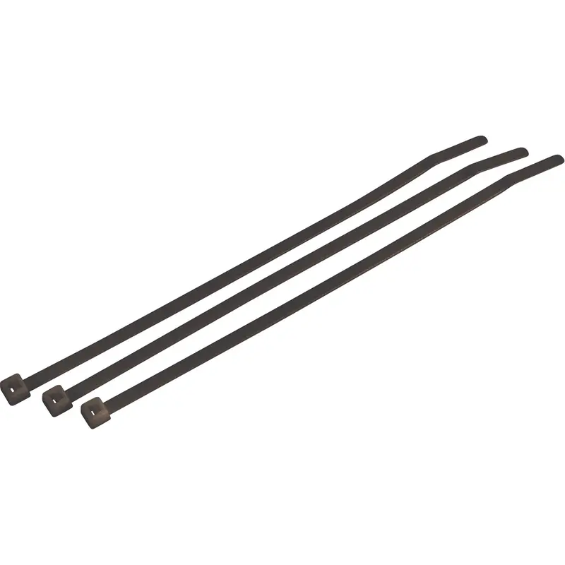 Bar-Lok® Cable Ties, 7-1/2" Long, 50Lbs Tensile Strength, Black 1