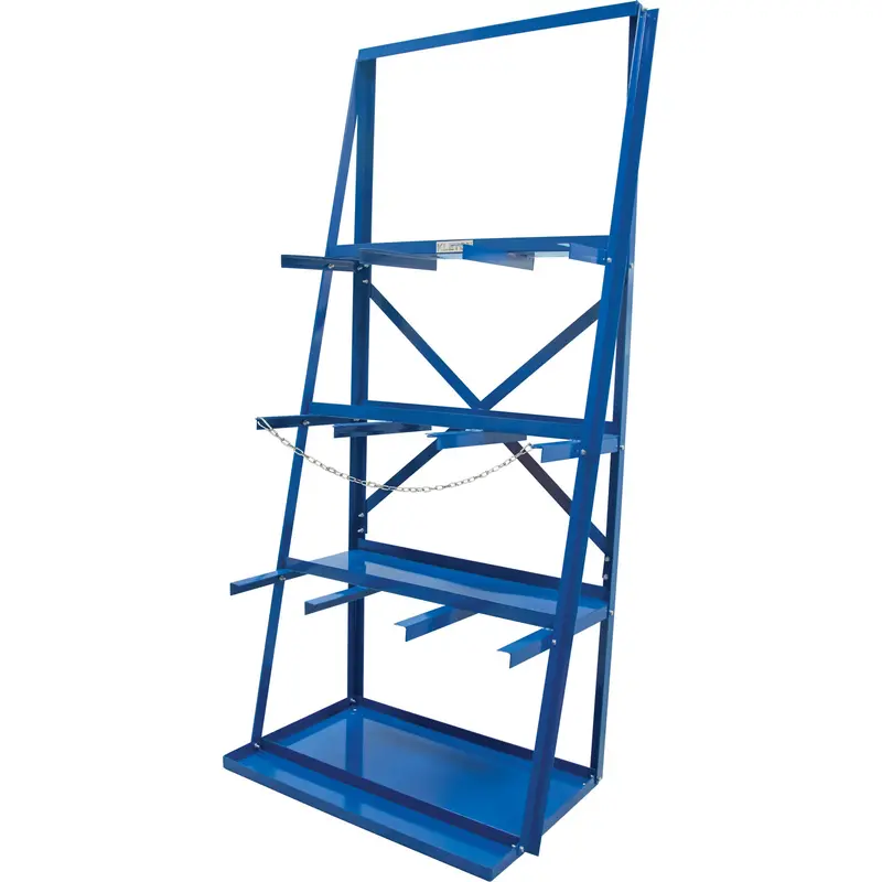 Bar Storage Rack, Vertical, 3 Levels, 36" W X 24" D X 84" H, 3000 Lbs. Cap. 1