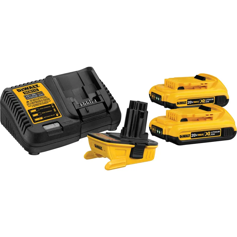 Battery Adapter Kit, Lithium-Ion, 20 V, 2.0 Ah 1