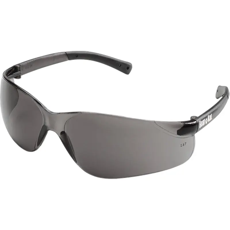 Bear Kat® Safety Glasses, Grey/Smoke Lens, Anti-Fog, Ansi Z87+/Meets/Exceeds Csa Z94.3 1