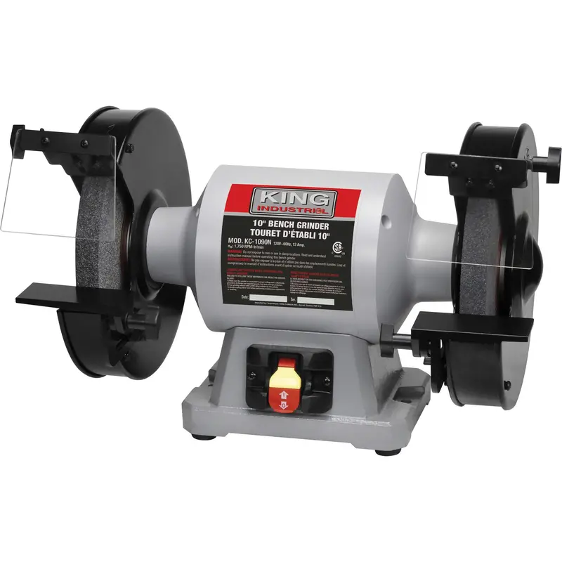 Bench Grinder, 10" Wheel Diameter, 1-1/2 Hp, 1750 Rpm 1