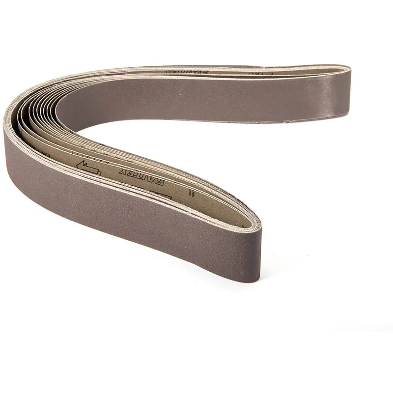 Benchstand Belt, 6" W X 48" L, Aluminum Oxide, 100 Grit 1