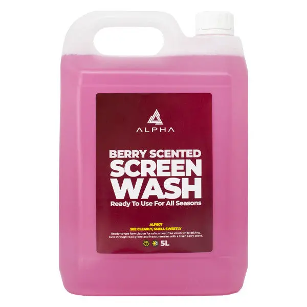 Berry Scented Screen Wash Ready To Use 5 Litres 1