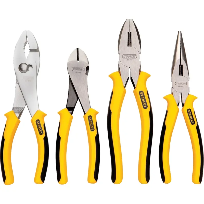 Bi-Material Pliers Set, 4 Pieces 1