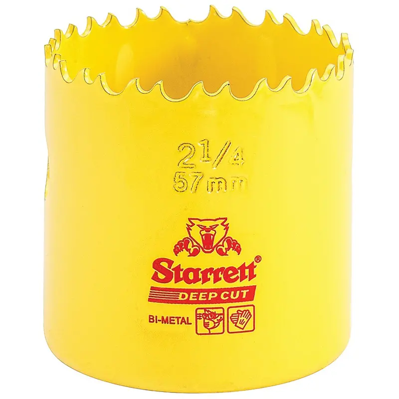 Bi-Metal Holesaw - 2-1/4", 2-1/4", 2" Depth Of Cut, Bi-Metal 1