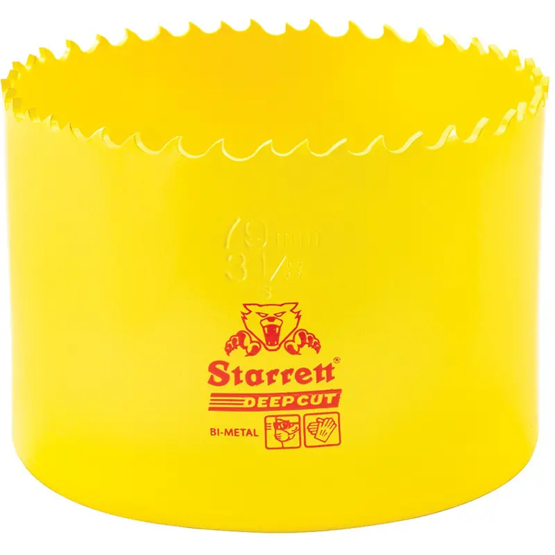 Bi-Metal Holesaw - 3-1/8", 3-1/8", 2" Depth Of Cut, Bi-Metal 1