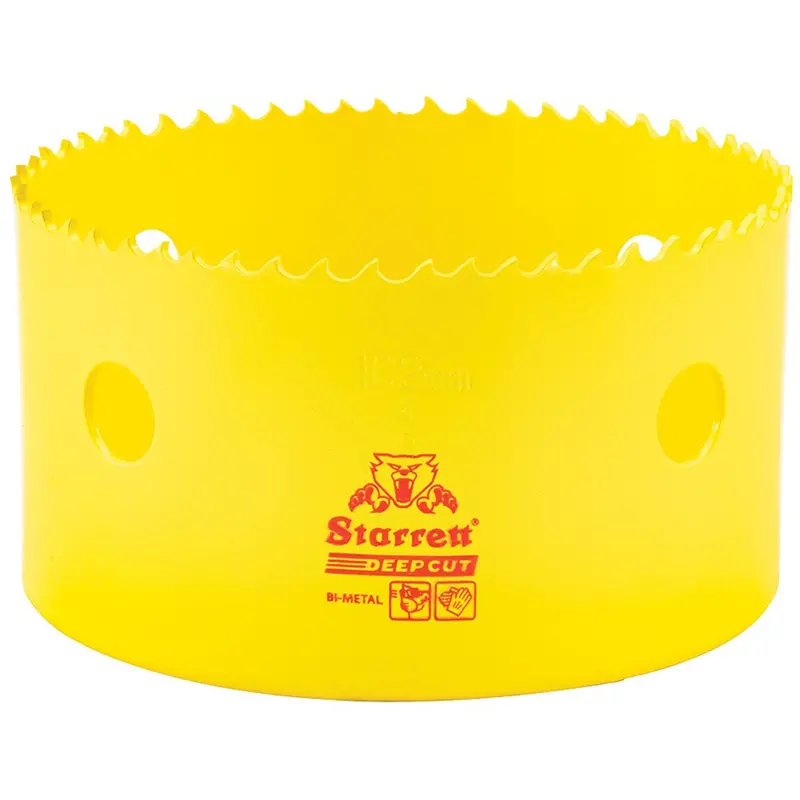 Bi-Metal Holesaw - 4", 4", 2" Depth Of Cut, Bi-Metal 1