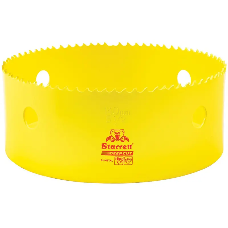 Bi-Metal Holesaw - 5-1/2", 5-1/2", 2" Depth Of Cut, Bi-Metal 1