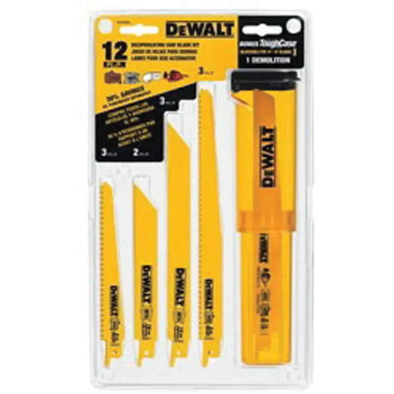 Bi-Metal Reciprocating Saw Blade Kit 1