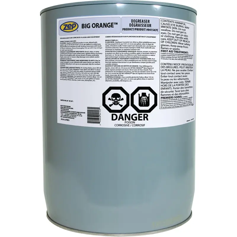 Big Orange Industrial Degreaser & Graffiti Remover, 20 L 1