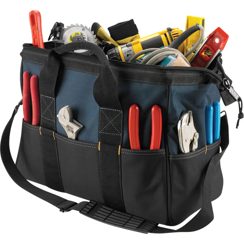 Bigmouth® Bags, Nylon, 22 Pockets, Black 1