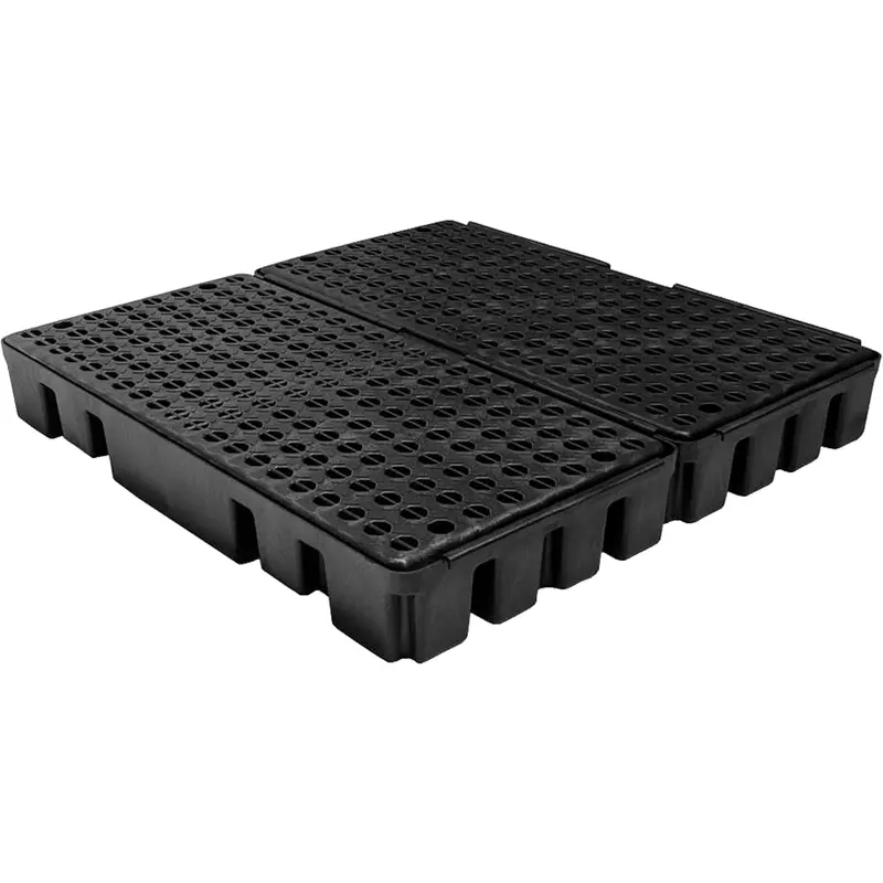 Black Diamond Low Profile Spill Pallet, 51 Us Gal. Spill Capacity, 49" X 48" X 6.5" 1