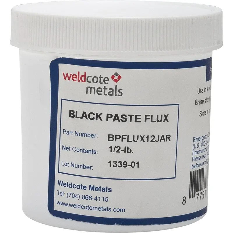 Black Paste Brazing Flux 1