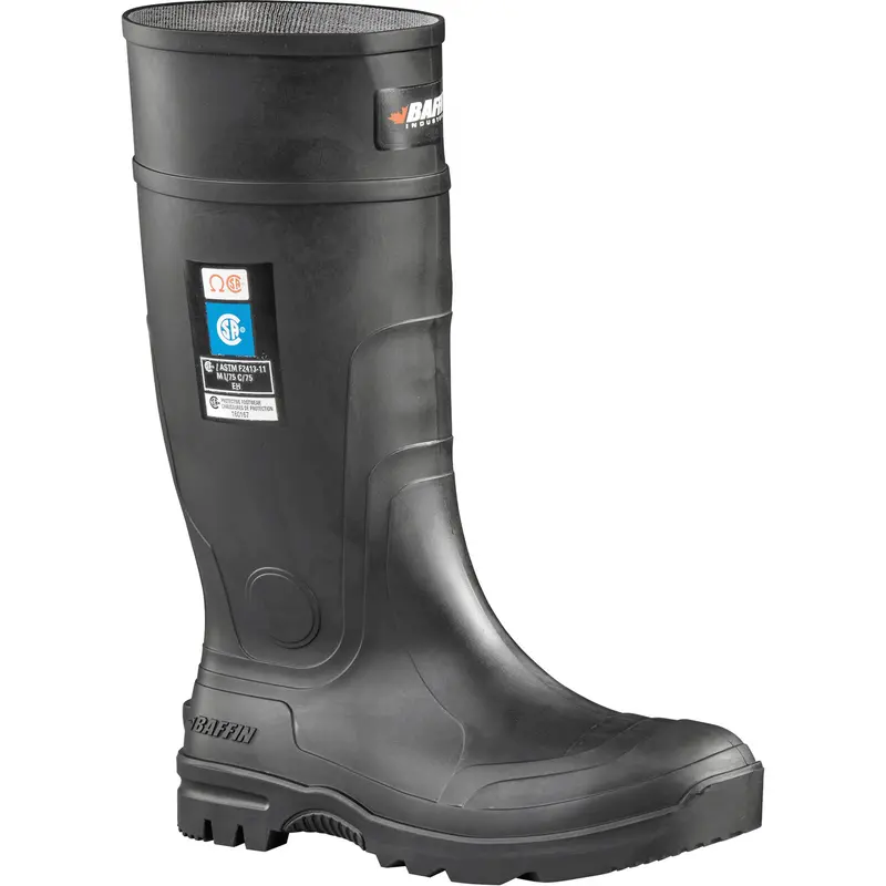 Blackhawk Boots, Rubber, Steel Toe, Size 12 1