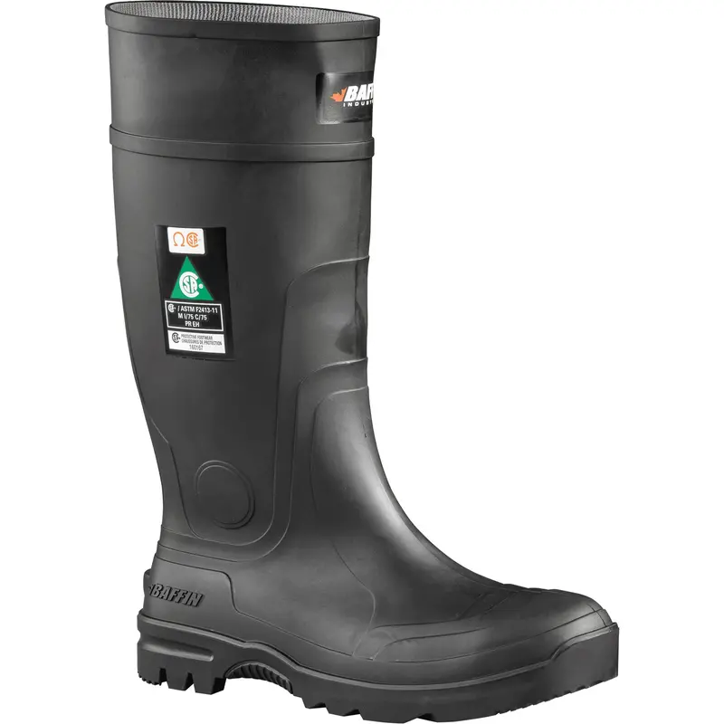 Blackhawk Boots, Rubber, Steel Toe, Size 8, Puncture Resistant Sole 1
