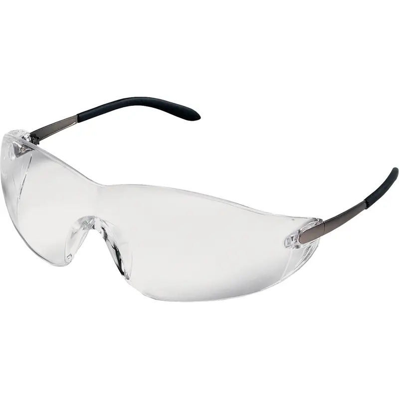 Blackjack® Safety Glasses, Clear Lens, Anti-Scratch, Ansi Z87+/Meets/Exceeds Csa Z94.3 1