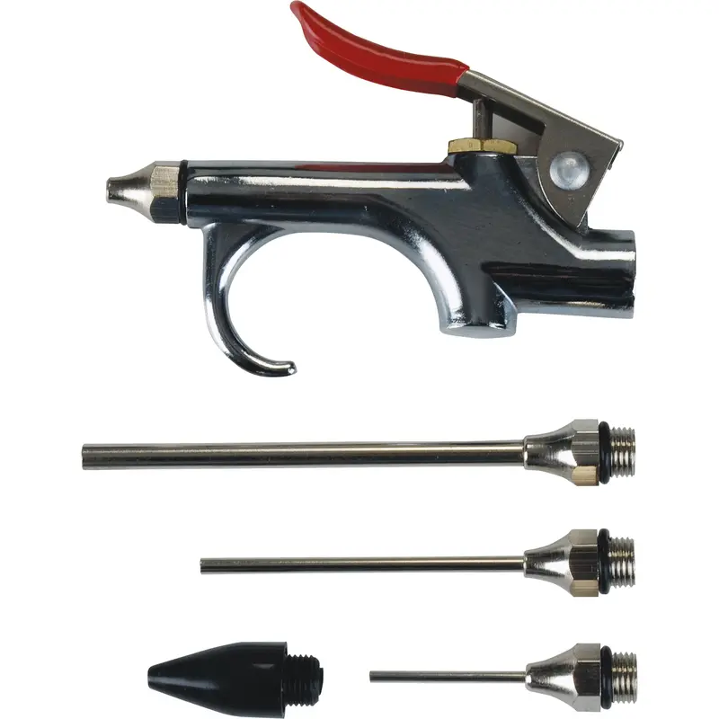 Blow Gun Kit With 5 Interchangeable Tips 1