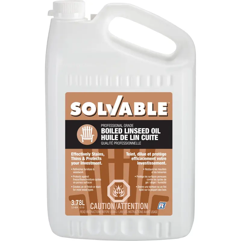 Boiled Linseed Oil, Jug, 3.78 L Net Volume 1