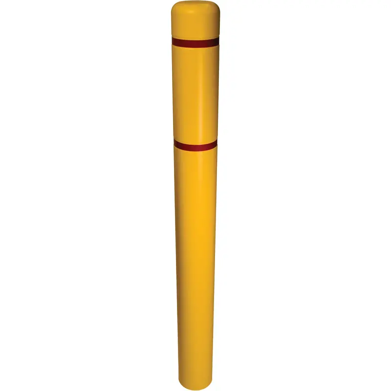 Bollard Cover, 6" Dia. X 52" L, Yellow 1