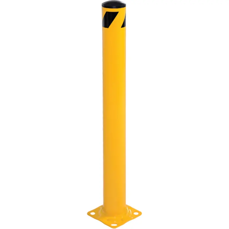 Bollard, Steel, 42" H X 5-1/2" W, Yellow 1