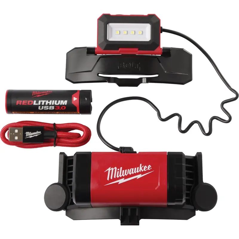 Bolt™ Redlithium™ Usb Headlamp, Led, 600 Lumens, 4 Hrs. Run Time, Rechargeable Batteries 1
