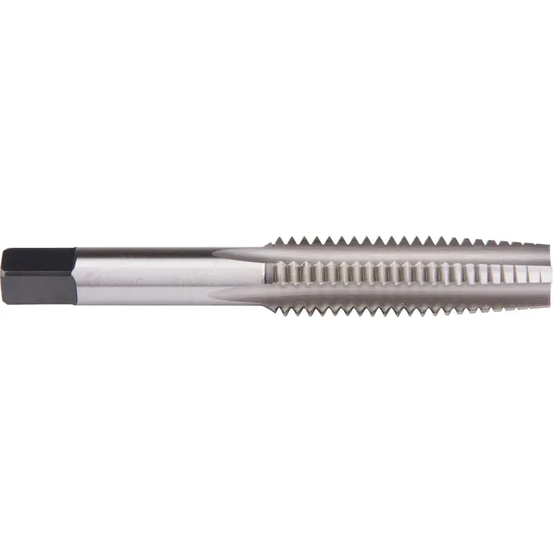 Bottoming Hand Tap, High Speed Steel, 1/4"-28 Thread 1