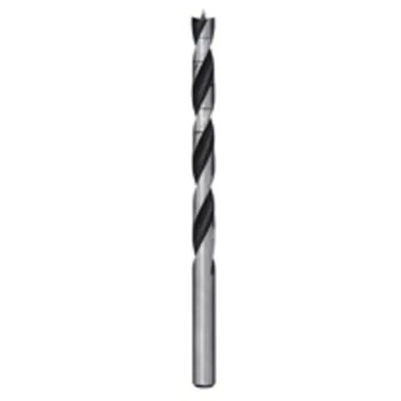 Brad Point Wood Bit, 3/16", 3-1/2" Length, 3/16" Shank 1