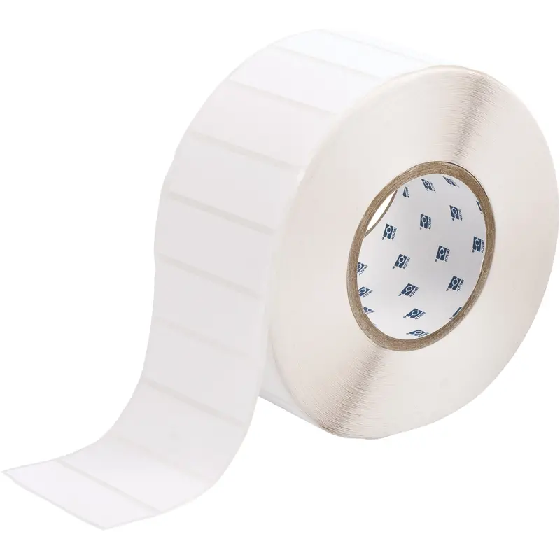 Bradybondz® Thermal Transfer Printable Labels, Polyester, 3" L X 1" H, White 1