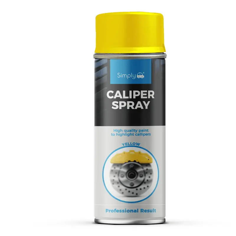 Brake Caliper Spray Paint 400Ml Yellow & Red – High Temperature Brake Paint 1