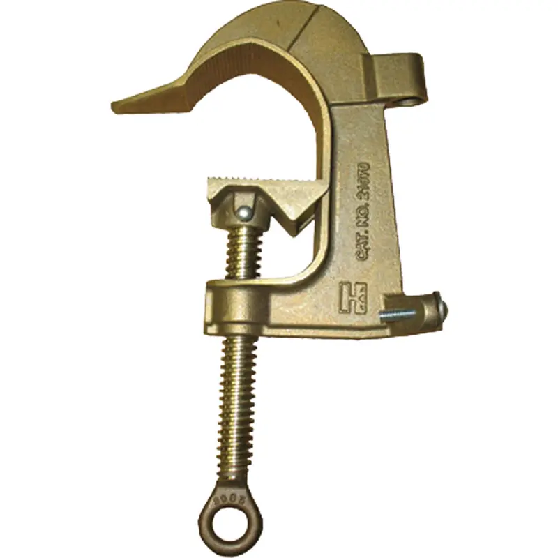 Bronze C-Head Ground Clamp, 2-7/8" (73 Mm) Capacity 1
