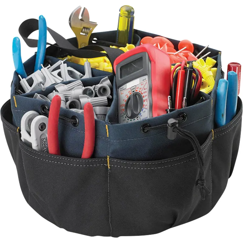 Bucketbag™ Tool Bag, Polyester, 18 Pockets, Black 1