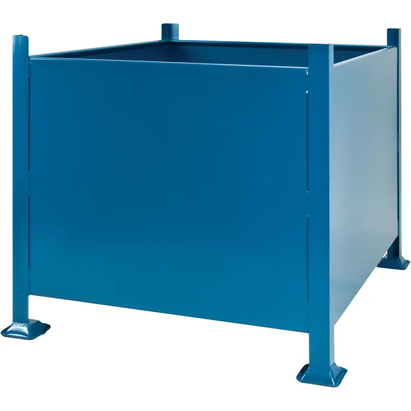 Bulk Stacking Containers, 30" H X 40.5" W X 48.5" D, 3500 Lbs. Capacity 1