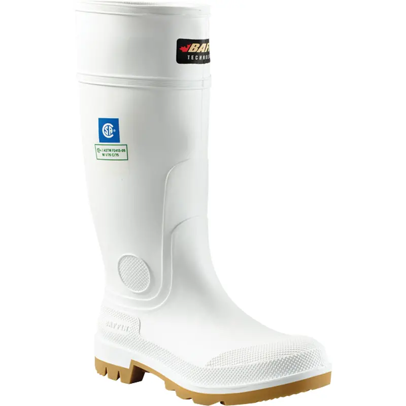Bully Boots, Rubber, Steel Toe, Size 7 1