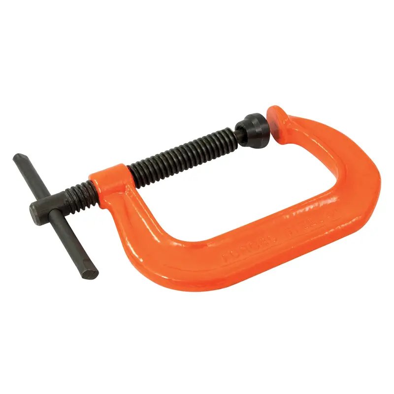 C-Clamp, 4" (102 Mm) Capacity, 3-1/4" (83 Mm) Throat Depth 1