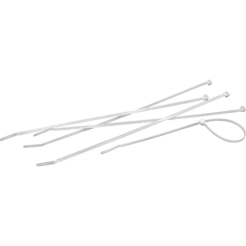 Cable Ties, 4" Long, 18 Lbs. Tensile Strength, Natural 1